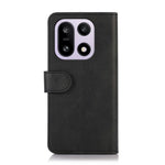 For OnePlus 15 5G Case Cowhide Texture Leather Wallet Phone Cover with Stand