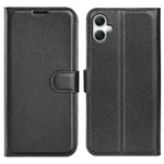 AMORUS For Samsung Galaxy A08 5G / A08 4G / A07 4G / A07s 4G / F07 4G / M07 4G Wallet Case Litchi Texture Shockproof Leather Flip Stand Phone Cover