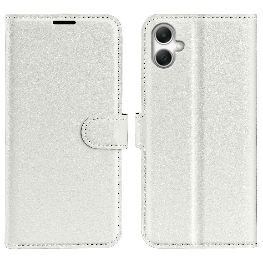 AMORUS For Samsung Galaxy A08 5G / A08 4G / A07 4G / A07s 4G / F07 4G / M07 4G Wallet Case Litchi Texture Shockproof Leather Flip Stand Phone Cover