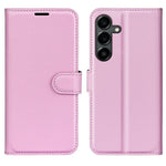AMORUS For Samsung Galaxy S25 FE Wallet Case Litchi Texture Shockproof Leather Flip Stand Phone Cover