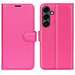 AMORUS For Samsung Galaxy S25 FE Wallet Case Litchi Texture Shockproof Leather Flip Stand Phone Cover