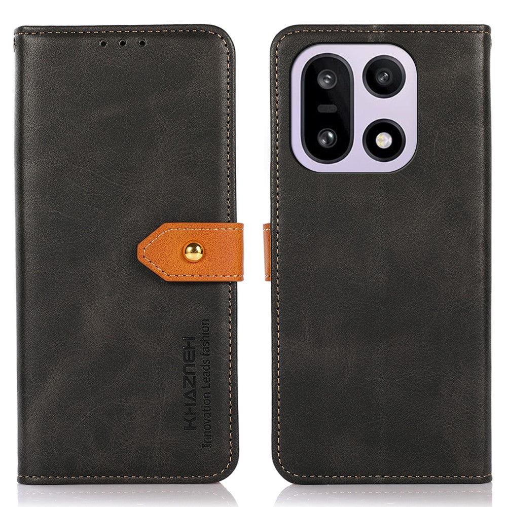 KHAZNEH For OnePlus 15 5G Wallet Phone Case Stand Leather Flip Cover