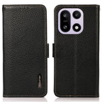 KHAZNEH för OnePlus 15 5G mobilskal i äkta nötskinn RFID-blockerande