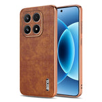 AZNS For Xiaomi 17 Case Electroplating Crocodile Texture PU + TPU Phone Cover