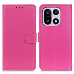 For OnePlus 15 5G Wallet Case PU Leather Phone Cover Litchi Texture