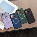 For OnePlus 15 5G Magnetic Case Litchi Texture PU Leather + TPU Phone Back Cover