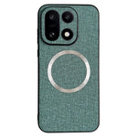 OnePlus 15 5G Magnetiskt Skal Fallsäkert TPU + Tyg Baksida mobilskydd