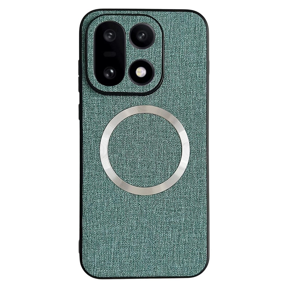 OnePlus 15 5G Magnetiskt Skal Fallsäkert TPU + Tyg Baksida mobilskydd