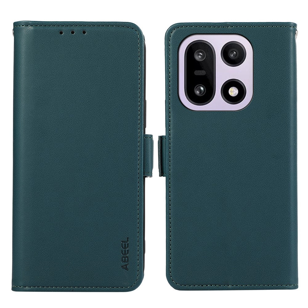 ABEEL For OnePlus 15 5G Case Leather Phone Cover with RFID Blocking Wallet