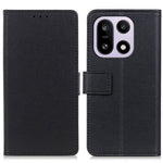OnePlus 15 5G-skal i PU-läder med stativ och plånbok.