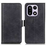 For OnePlus 15 5G Case Stand Cowhide Texture PU Leather Phone Cover