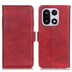For OnePlus 15 5G Case Stand Cowhide Texture PU Leather Phone Cover
