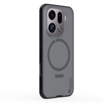 NILLKIN Super Frosted Shield Pro for Oppo Find X9 Pro 5G Magnetic Case Matte PC TPU Clear Black Phone Back Cover
