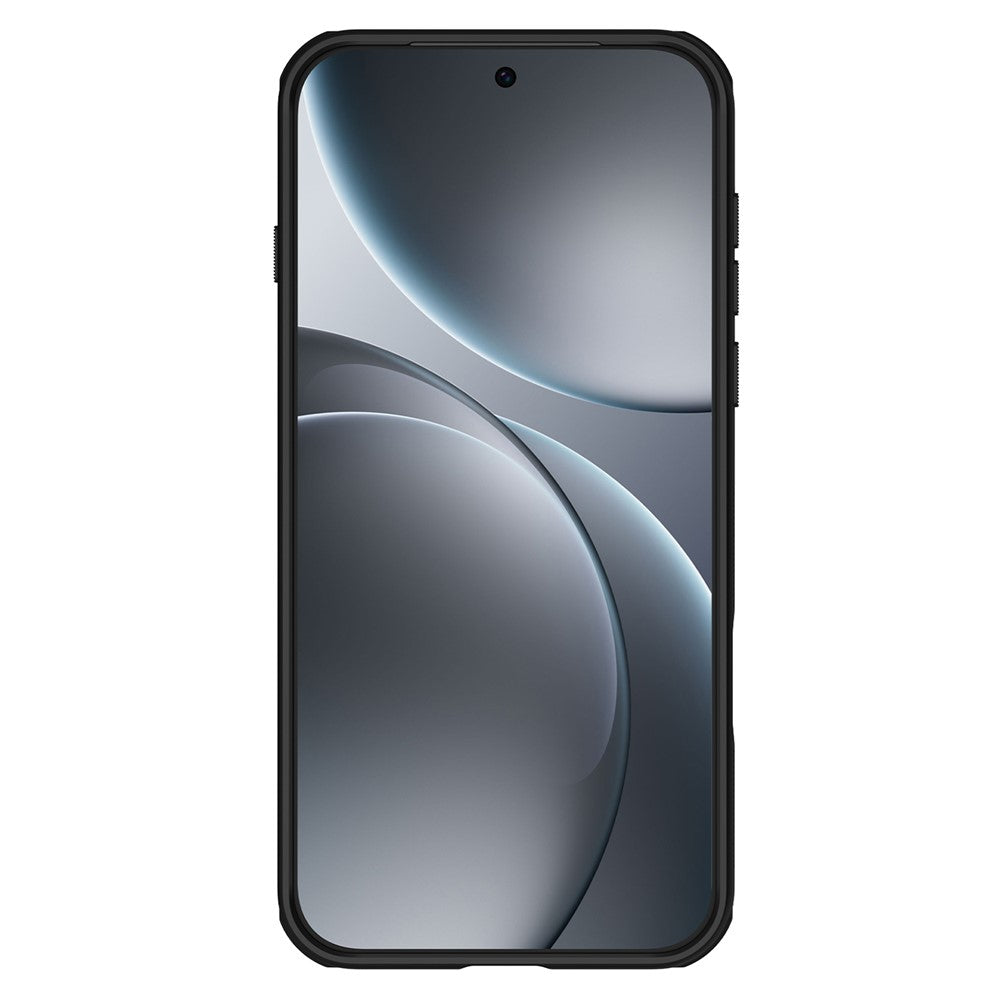 NILLKIN Super Frosted Shield Pro for Oppo Find X9 Pro 5G Magnetic Case Matte PC TPU Clear Black Phone Back Cover