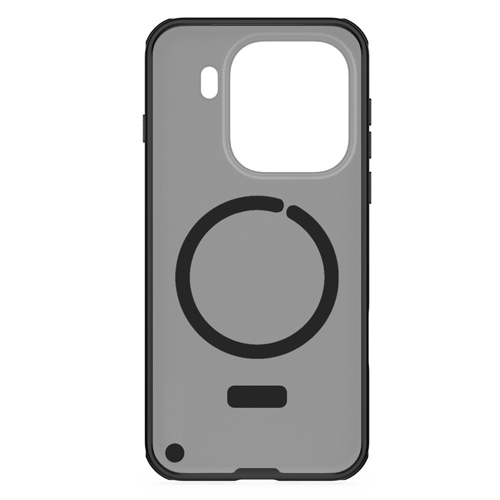 NILLKIN Super Frosted Shield Pro for Oppo Find X9 Pro 5G Magnetic Case Matte PC TPU Clear Black Phone Back Cover