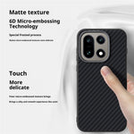 ABEEL For OnePlus 15 5G Magnetic Case Wide Carbon Fiber Texture Back Cover