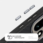 ABEEL-magnetcover til OnePlus 15 5G, PC + TPU + aluminiumslegering + slankt PU-læder-mobilcover