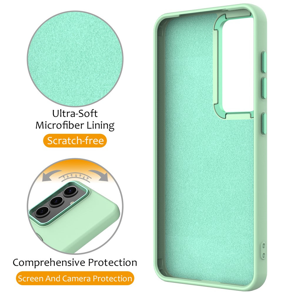 Samsung Galaxy S25+ / S24+ Magnetiskt skal Roterande ring Stödfunktion TPU + PC mobilbaksida