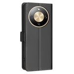 BINFEN COLOR For Honor Magic8 Lite 5G / X9d 5G / X70 5G Leather Case  BF32 Wallet RFID Blocking Phone Cover
