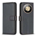 BINFEN COLOR For Honor Magic8 Lite 5G / X9d 5G / X70 5G Phone Case  BF17 Wallet Folio Flip Leather Cover