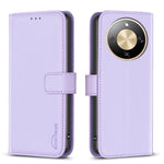 BINFEN COLOR For Honor Magic8 Lite 5G / X9d 5G / X70 5G Phone Case  BF17 Wallet Folio Flip Leather Cover