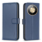 BINFEN COLOR For Honor Magic8 Lite 5G / X9d 5G / X70 5G Phone Case  BF17 Wallet Folio Flip Leather Cover