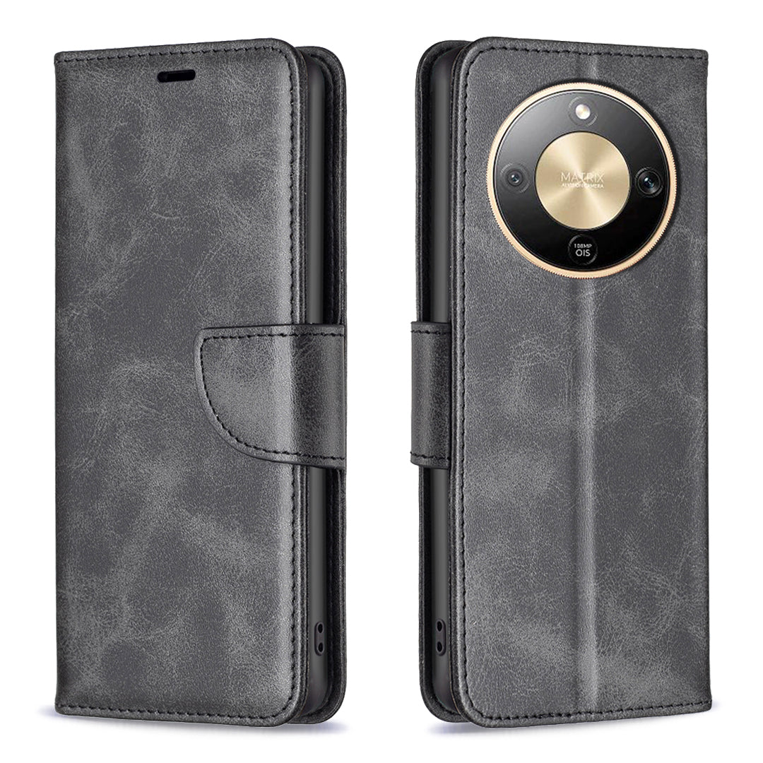 For Honor Magic8 Lite 5G / X9d 5G / X70 5G Case Shockproof PU Leather Cover with Wallet Card Slots