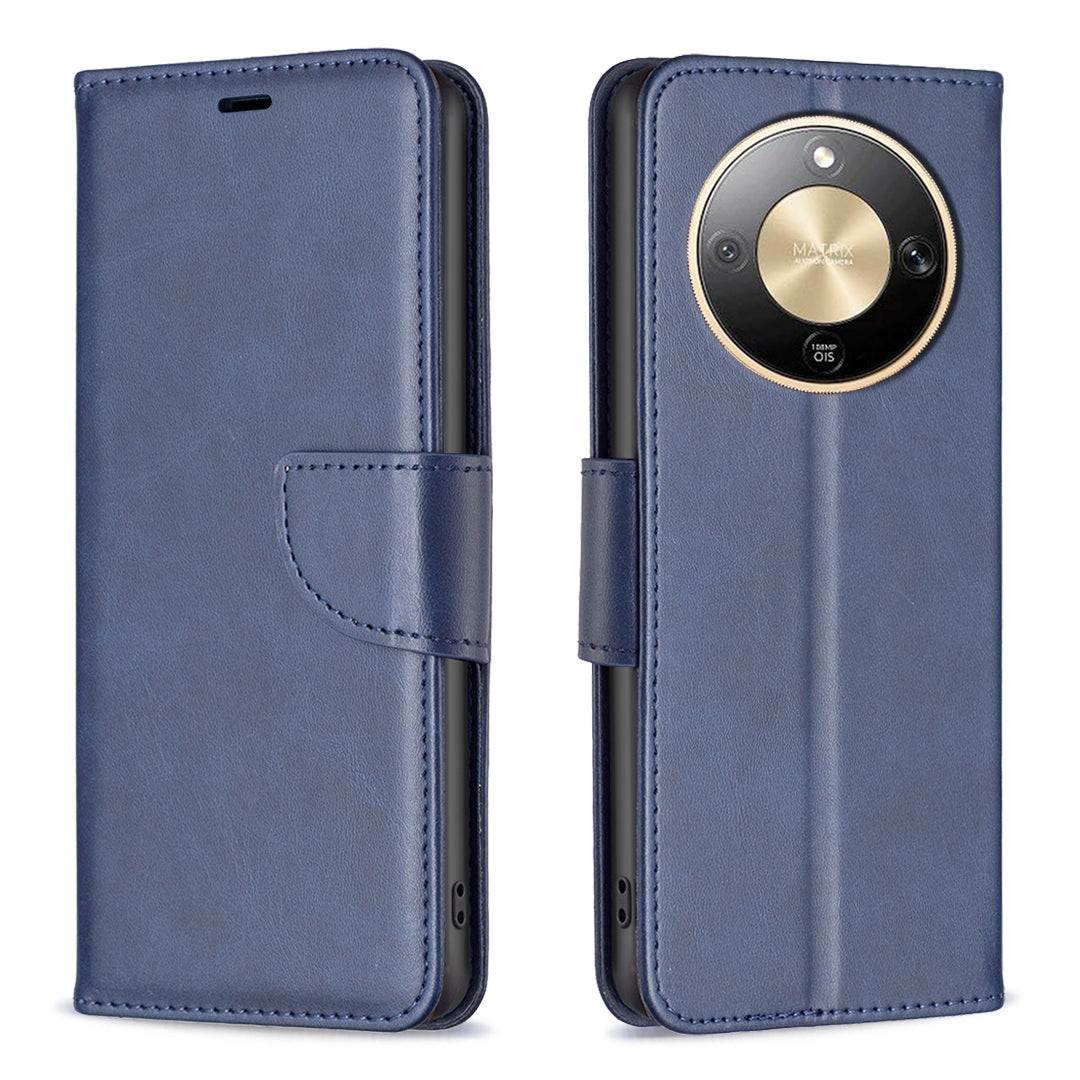 For Honor Magic8 Lite 5G / X9d 5G / X70 5G Case Shockproof PU Leather Cover with Wallet Card Slots