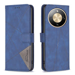 BINFEN COLOR For Honor Magic8 Lite 5G / X9d 5G / X70 5G Phone Case  Wallet Stand Geometry Imprinted Leather Cover