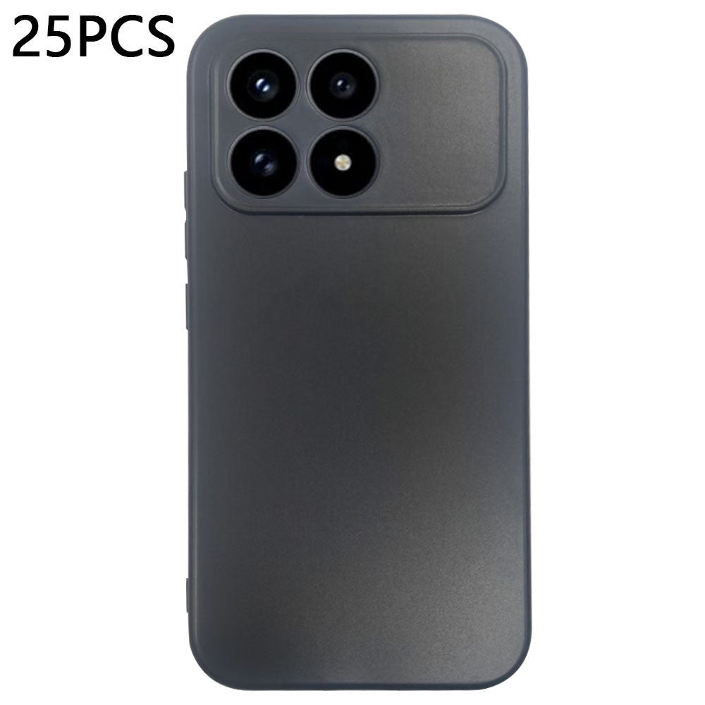 25Pcs For Xiaomi Redmi K90 5G / Poco F8 Pro 5G Case 1.2mm TPU Matte Phone Cover
