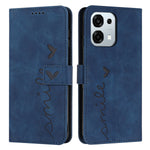 For Oppo A6 Pro 5G / Oppo A6 Pro 4G / Oppo F31 5G Stand Case PU Leather Phone Cover Imprinted Heart Pattern