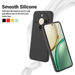 For Honor Magic8 Lite 5G / X9d 5G / X70 5G Liquid Silicone Case Phone Back Cover with Hand Strap