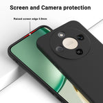 For Honor Magic8 Lite 5G / X9d 5G / X70 5G Liquid Silicone Case Phone Back Cover with Hand Strap