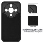 For Honor Magic8 Lite 5G / X9d 5G / X70 5G Liquid Silicone Case Phone Back Cover with Hand Strap
