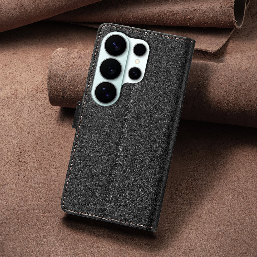 BINFEN COLOR For Samsung Galaxy S26 Ultra Leather Case  BF32 Wallet RFID Blocking Phone Cover