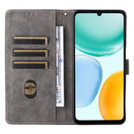 PU Leather Case for Honor X5c 4G / X5c Plus 4G / Play10A 4G Wallet RFID Blocking Phone Cover Stand with Strap