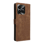 PU Leather Case for Honor X5c 4G / X5c Plus 4G / Play10A 4G Wallet RFID Blocking Phone Cover Stand with Strap