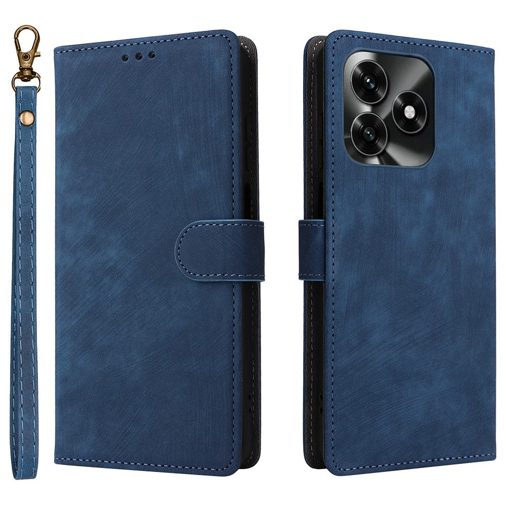 PU Leather Case for Honor X5c 4G / X5c Plus 4G / Play10A 4G Wallet RFID Blocking Phone Cover Stand with Strap