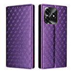 Leather Case for Honor X5c 4G / X5c Plus 4G / Play10A 4G Wallet Rhombus Imprinted Phone Cover
