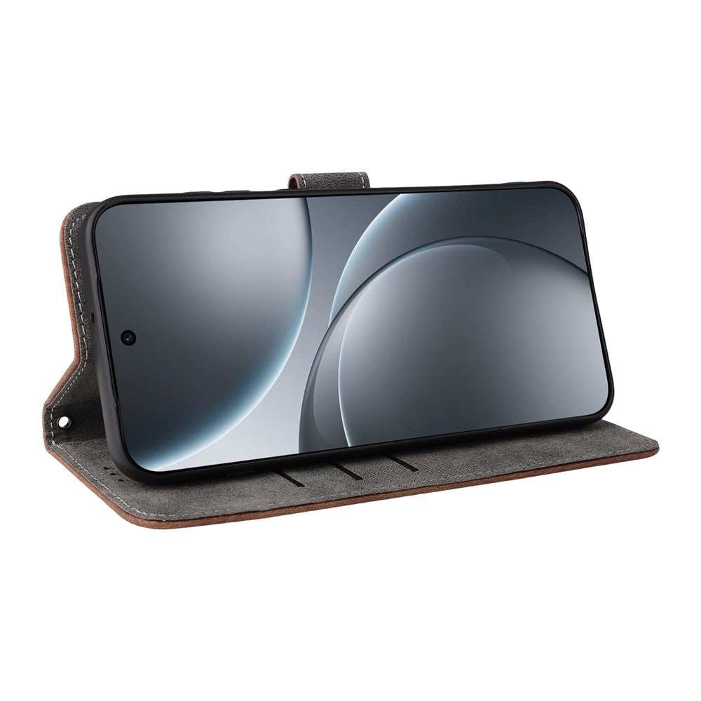 For Oppo Find X9 5G Case Wallet RFID Blocking PU Leather Phone Cover Stand with Strap