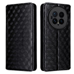 For Honor Magic8 5G Case Wallet Rhombus Imprinted PU Leather Phone Cover