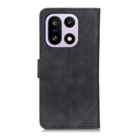 KHAZNEH For OnePlus 15 5G Case PU Leather Retro Texture Phone Cover