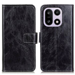 OnePlus 15 5G Plånboksfodral Lädermobilfodral Crazy Horse Texture