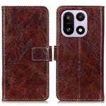 OnePlus 15 5G Plånboksfodral Lädermobilfodral Crazy Horse Texture