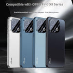 For Oppo Find X9 5G Case Acrylic + TPU + Metal Anti-Scratch Phone Cover with Electroplating Frame