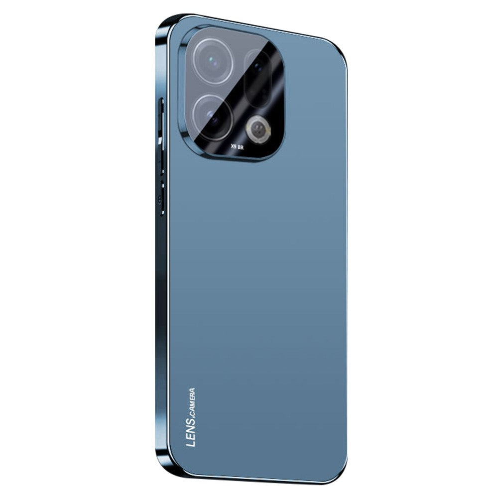 For Oppo Find X9 5G Case Acrylic + TPU + Metal Anti-Scratch Phone Cover with Electroplating Frame