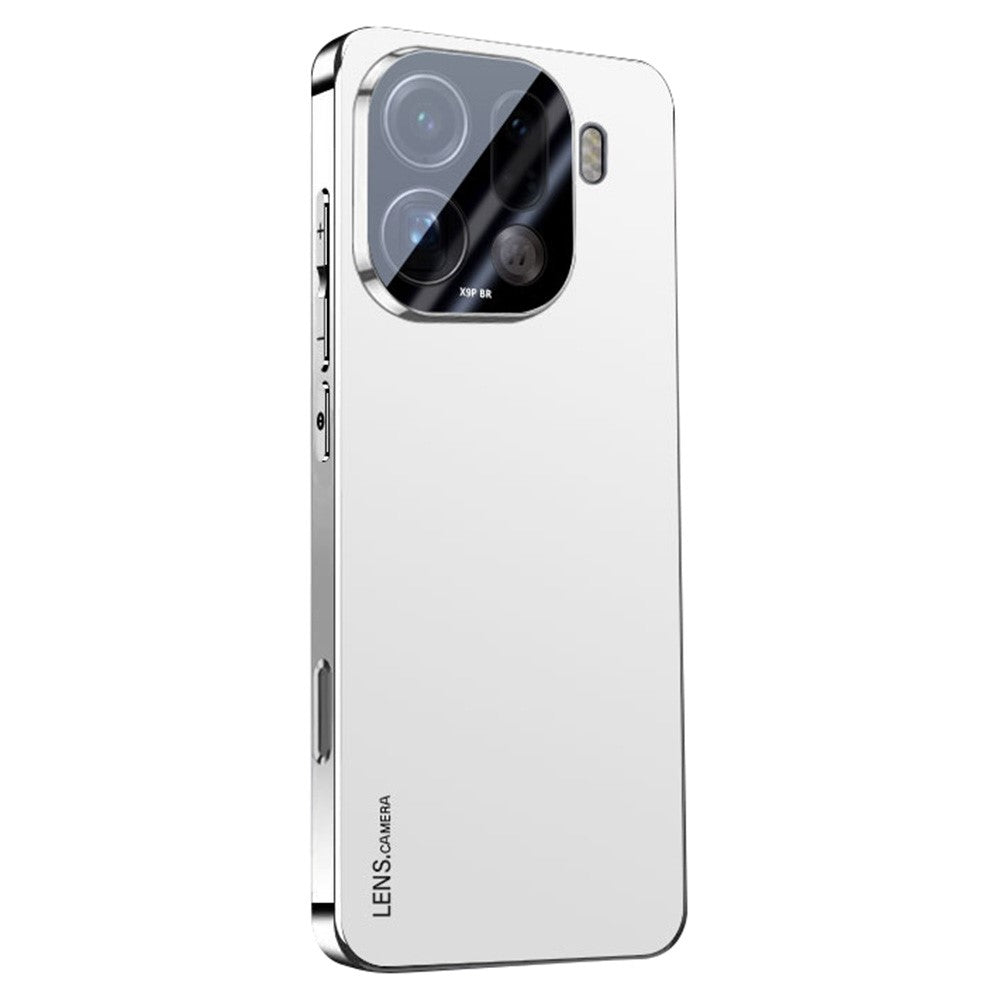 For Oppo Find X9 Pro 5G Case Acrylic + TPU + Metal Anti-Scratch Phone Cover with Electroplating Frame