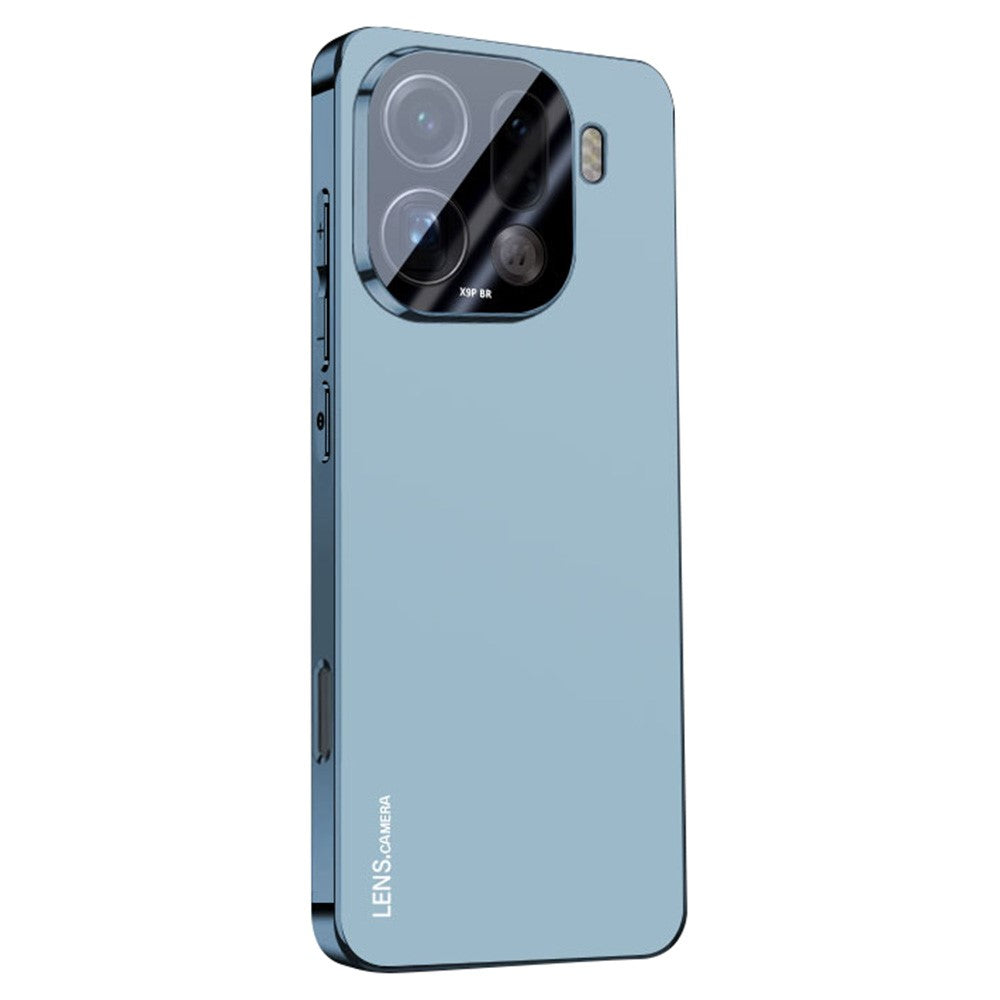 For Oppo Find X9 Pro 5G Case Acrylic + TPU + Metal Anti-Scratch Phone Cover with Electroplating Frame