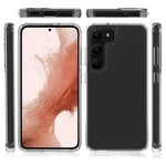 Samsung Galaxy S23+ Reptåligt mobilskal i akryl + TPU Gulnfri genomskinlig mobilkåpa