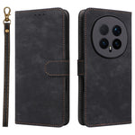 For Honor Magic8 Pro 5G Case Wallet RFID Blocking PU Leather Phone Cover Stand with Strap